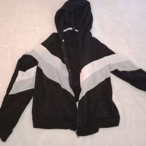 Black grey & white jacket